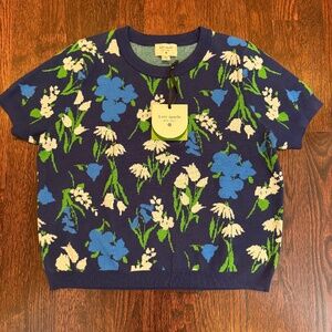 Brand new with tags Kate Spade x target short sleeve sweater size XL